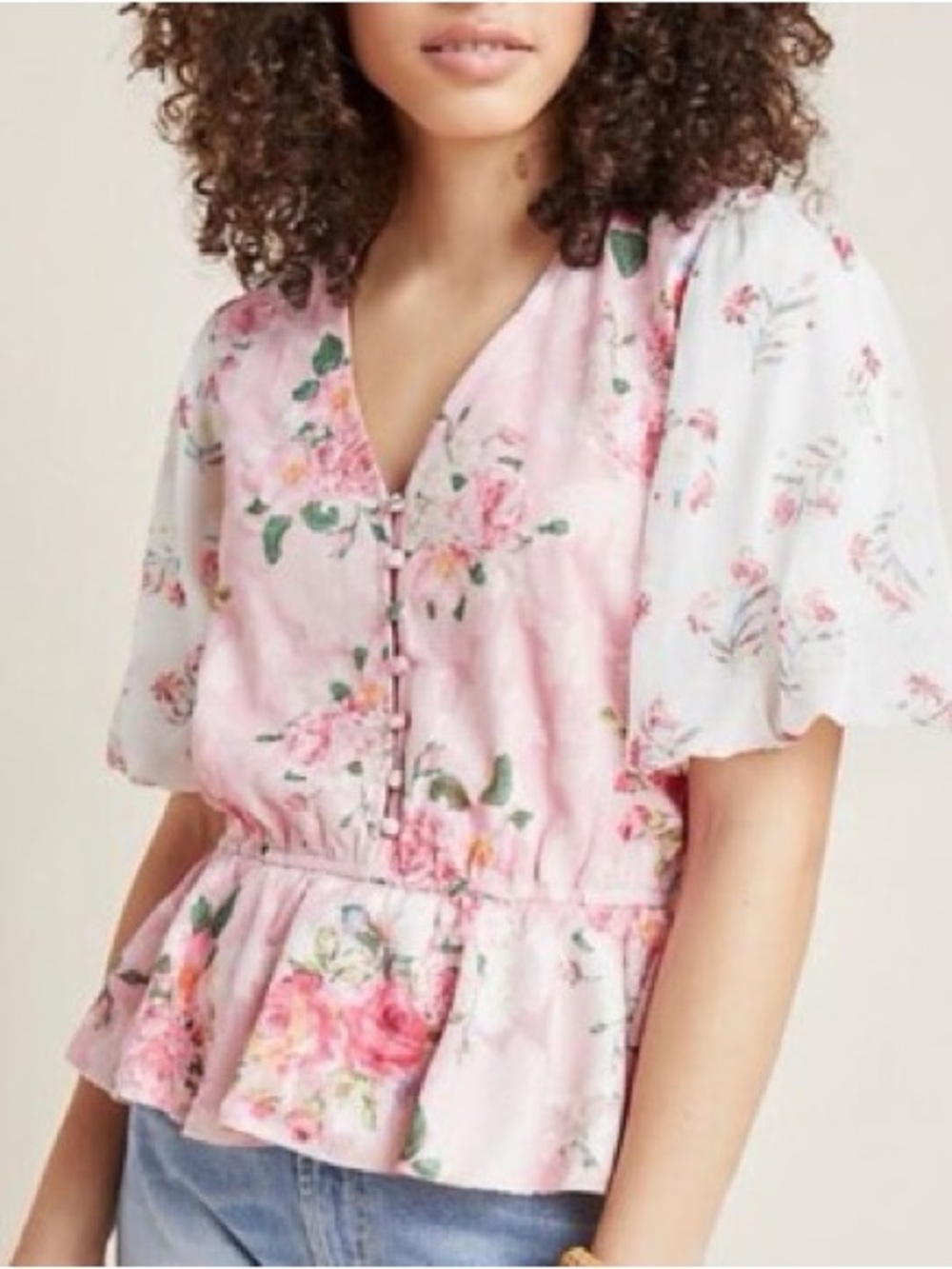 Hemant & Nandita Floral Blouse